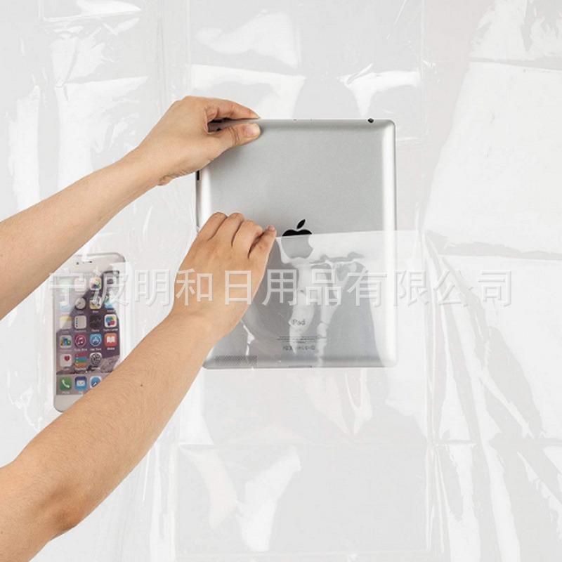 口袋浴帘材料通过加州65测试透明183x183cm厚度0.15mm