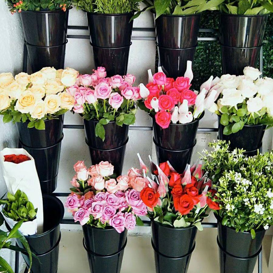 花架落地支架花店铁艺高脚花花桶架花器婚庆用品