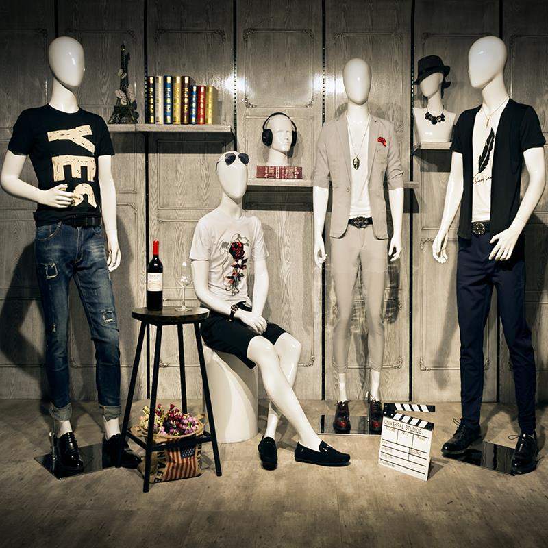 服装店模特道具男全身人偶橱窗展示韩版靓仔假人体仿真男装模特架