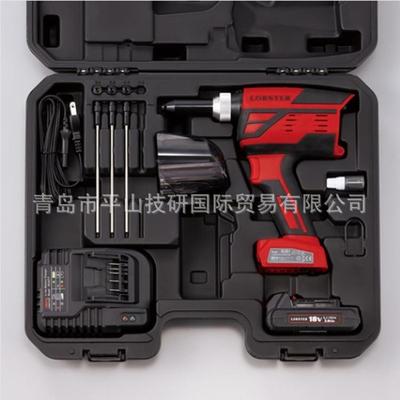 LOBSTER虾牌电动铆钉枪R2B1无线充电式拉铆枪（18V一电一充）