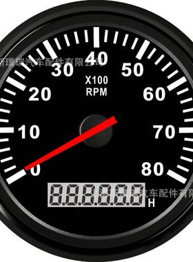 SPR斯璞瑞转速表8000rpm速比可调通用款12V24V