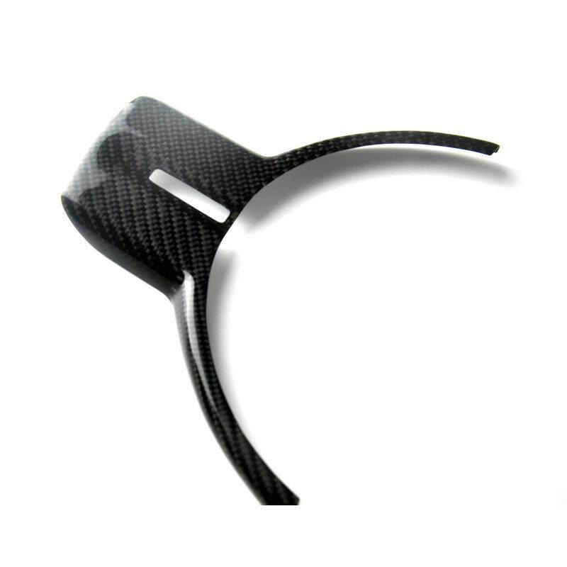 适用于丰田GT86斯巴鲁BRZ方向盘真碳纤改装饰框条盖板罩贴件