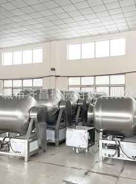 自动鸡鸭真空滚揉机1吨鸡胸脯鸡翅腌制设备牛腩液压真空滚揉机