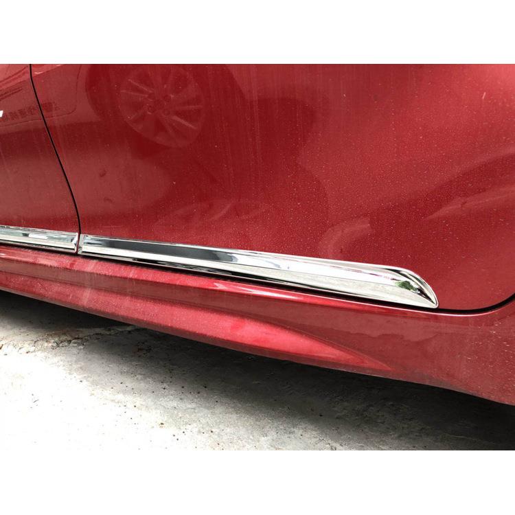 21凯美瑞门边条车身饰条改装适用于丰田18凯美瑞车门防擦片电镀Y