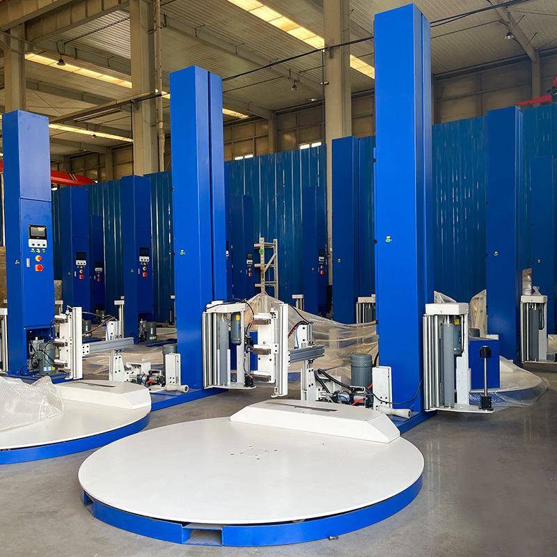 托盘缠绕机TP1650F-L预拉伸缠膜机自动称重纸箱缠绕膜打包机