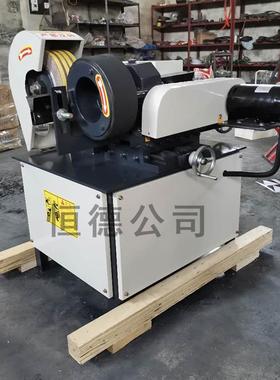 全自动圆管抛光机丝杆抛光去毛刺不锈钢管铁管除锈抛光打磨机