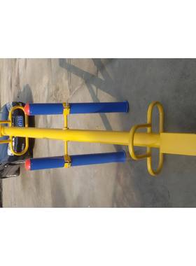 健身路径器材双人跷跷板