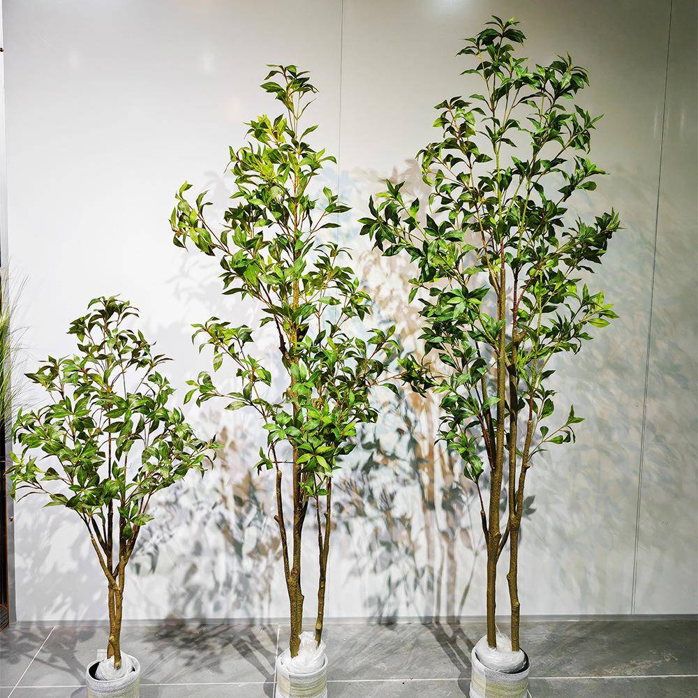 仿真绿植马醉木落地绿色植物盆栽室内客厅福禄寿盆景摆件