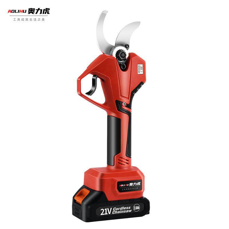 修枝剪电动园林工具园艺高空省力树枝剪嫁接轻便小型充电式锂电剪