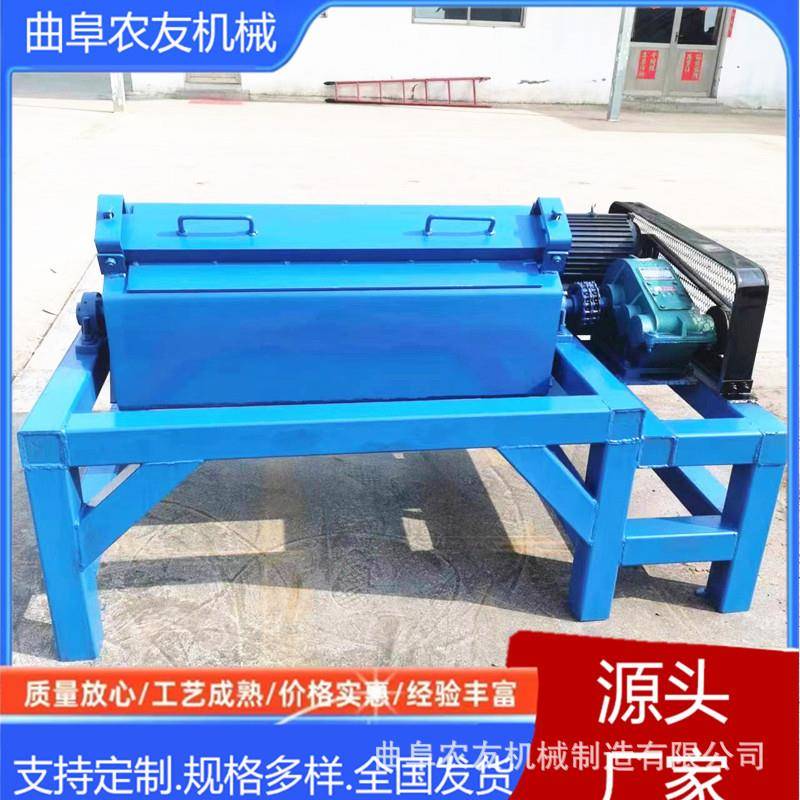 垃圾铁除锈滚筒抛光机台式六角滚筒研磨机竹子石材打磨光滑机