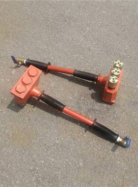 混凝土凿毛机气动桥梁面砼面拉毛单双头三头手持电动凿毛机