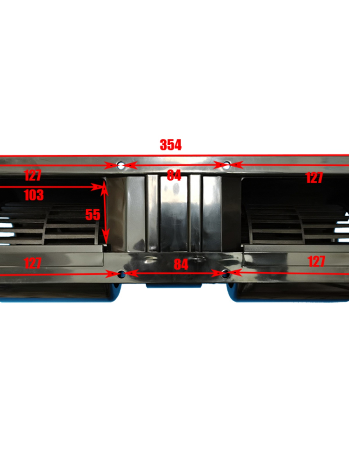 汽车空调鼓风机12V 新型2022奥龙车载暖风机24V 大功率纯铜带开关