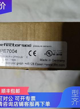 询价ifm压力传器PE7004 PE-010-RDR14-QFRKG/US/   /E