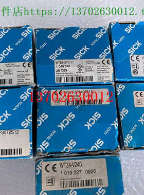 sick西克光电开关 WL12G-3P3572S12  WT9-2P160  WT34-V240