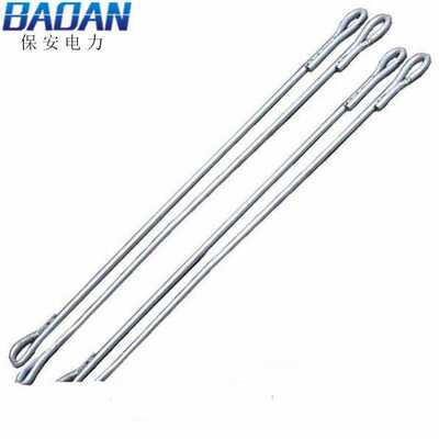 供应 双头拉线棒单双环电力金具拉线棒地线棒拉线地锚 现货