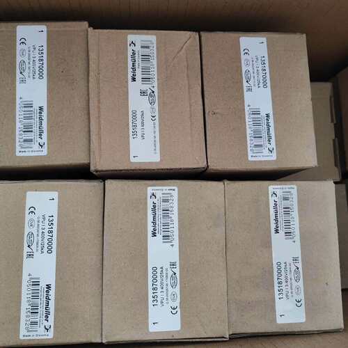 议价VPU I 3 400V/25KA 防雷器 Weidmuller工业浪维修