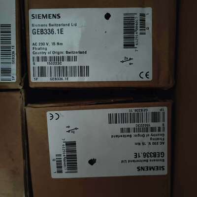 议价GEB336.1E RWR490.40 电动执行器 AC230V 15Nm维修