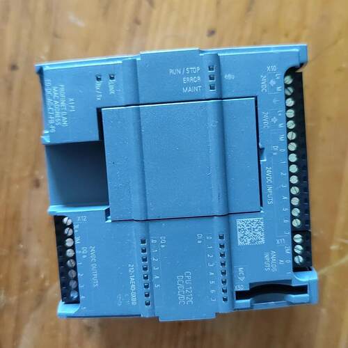 议价6es7212-1ae4 1212C plc CPU工控模块 可编程控制器维修