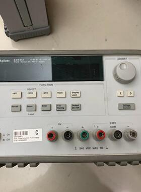 议价E3631A Agilent直流电源 三路输 0-6V/5A 0-25V/1A维修