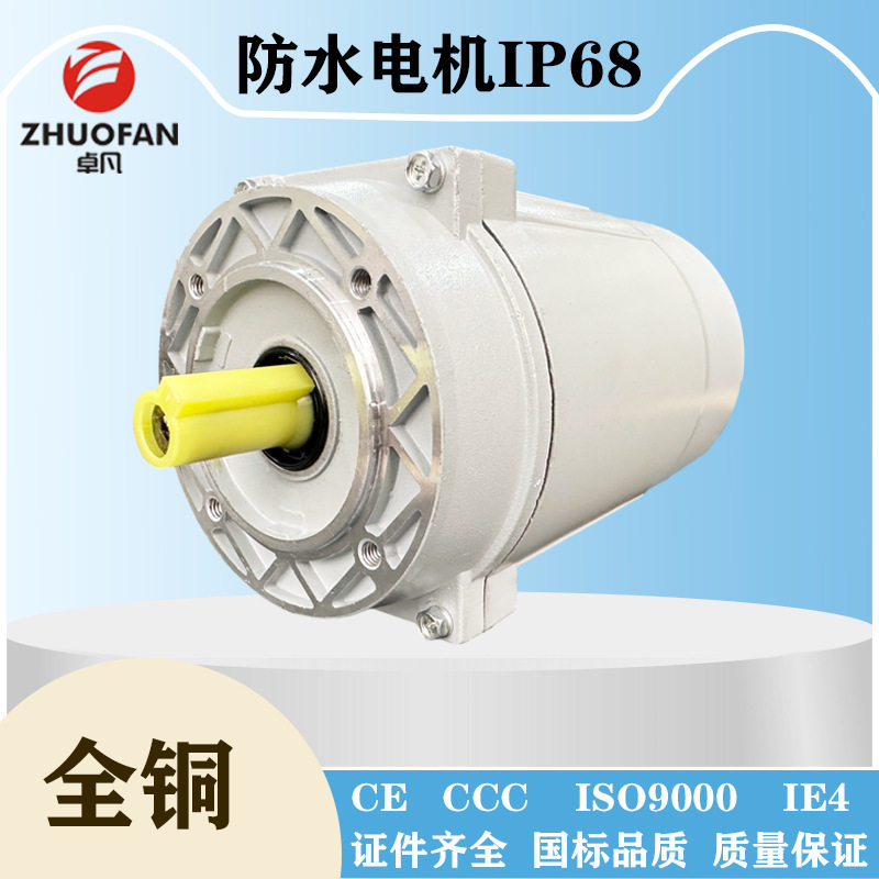 【卓凡电机】防水电机IP68自助洗车机电动机120W180W370W550W