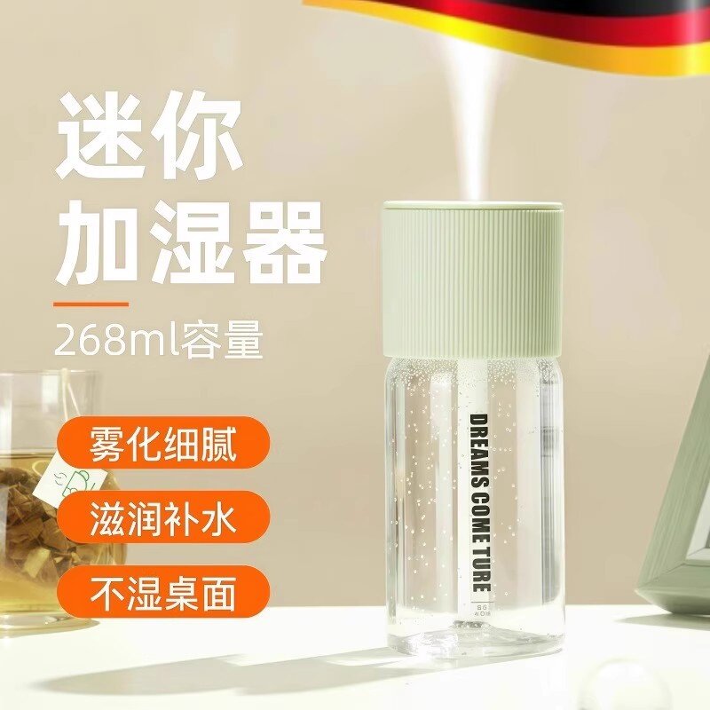 迷你USB空气加湿器家用卧室办公桌面净化空气雾化补水车载喷雾器