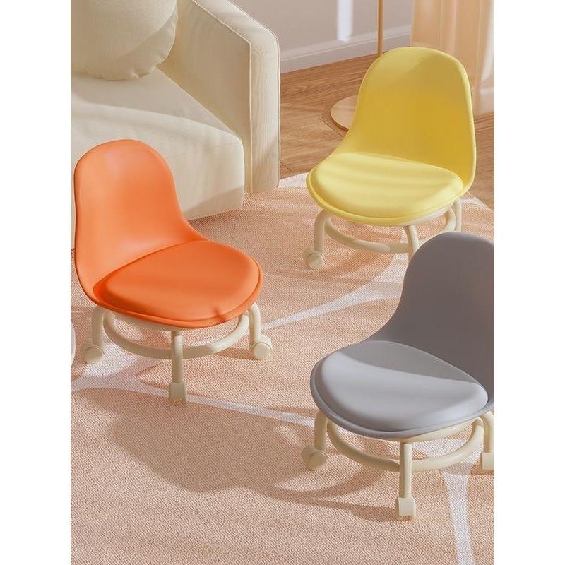 小凳子滑轮矮凳带万向轮学步凳子懒人家用轮滑美缝小椅子网红板凳