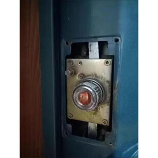 老式防盗门锁自动碰撞锁吉威石牛十字锁c级刀片锁芯铁门自动锁小