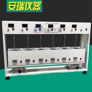 6DS六工位多头数显手动升降电动搅拌 6A六联异步电动搅拌器HJ