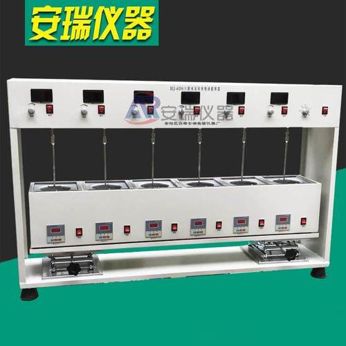 JJ-6A六联异步电动搅拌器HJ-6DS六工位多头数显手动升降电动搅拌