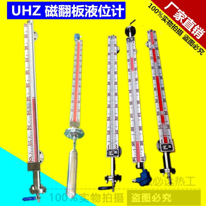 不锈钢磁翻板液位计 磁性浮子带远传报警开关衬四氟侧装顶装底装