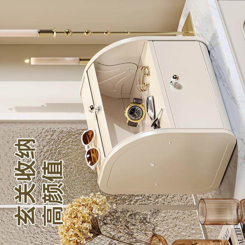星优玄关柜桌面收纳盒大容量面包箱口罩杂物高颜值化妆品整理盒子