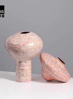 一匚《艺术》现代手绘彩绘陶瓷花器 样板间民宿玄关桌面装饰品