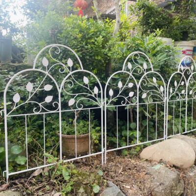 花园铁线莲蔷薇栅栏月季铁艺藤架支架庭院花架子户外植物攀爬篱笆