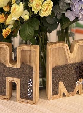 2024年新品英文字母摆件存钱罐居家饰品桌面公办室礼品礼物展示盒