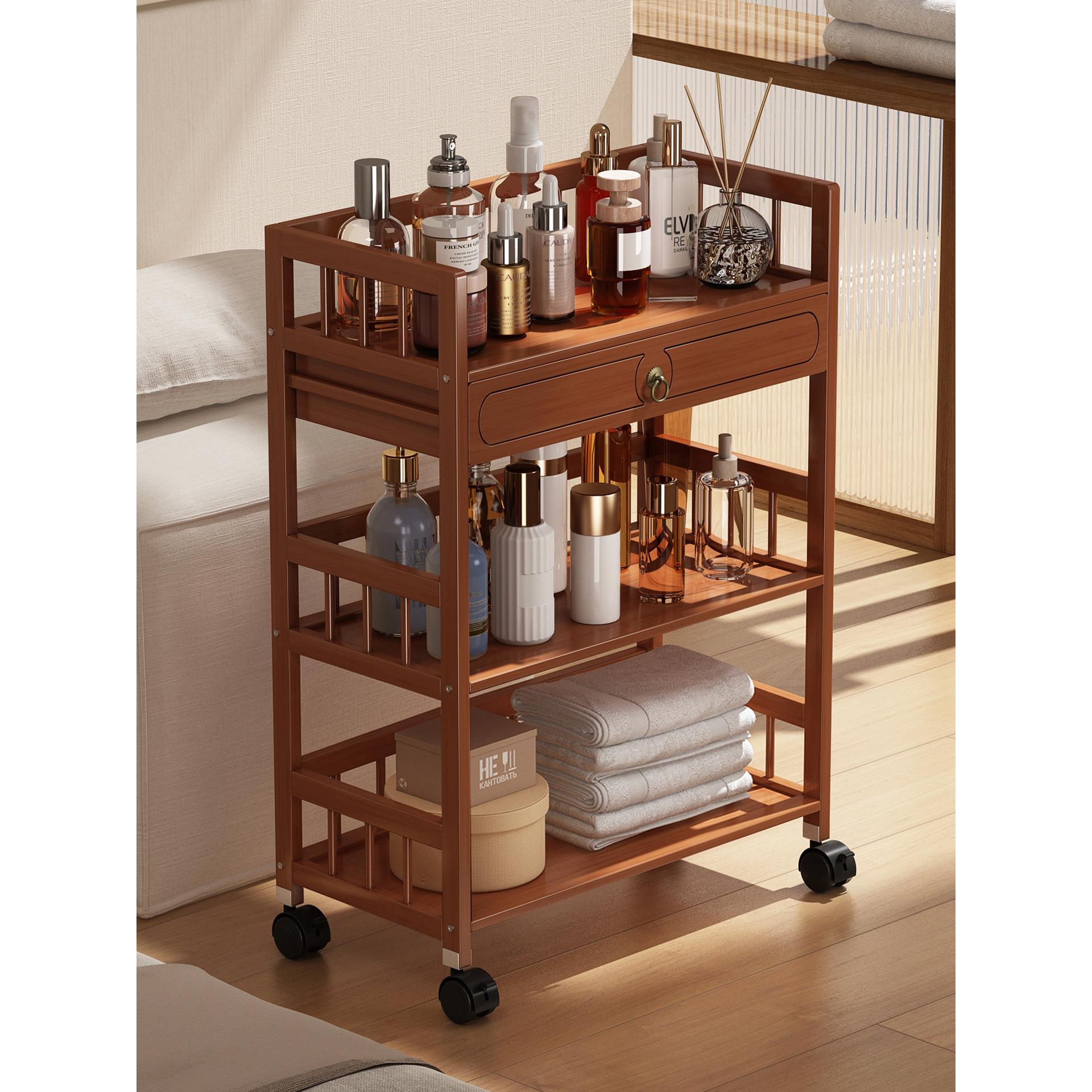 美容院专用小推车多功能置物架子理发店发廊带轮可移动手推工具车