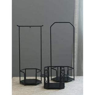 简约支架室外铁艺凉炉架碳炉客厅茶炉底座炭炉提梁架茶具茶道配件