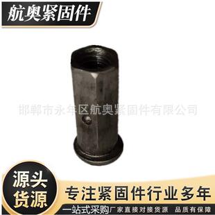 三段止水螺杆M10接头六角带盘螺母10*33