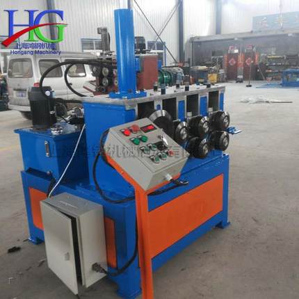 台式金属弯曲成型机WFY7-75型材盘管机不锈钢液压管材卷管机