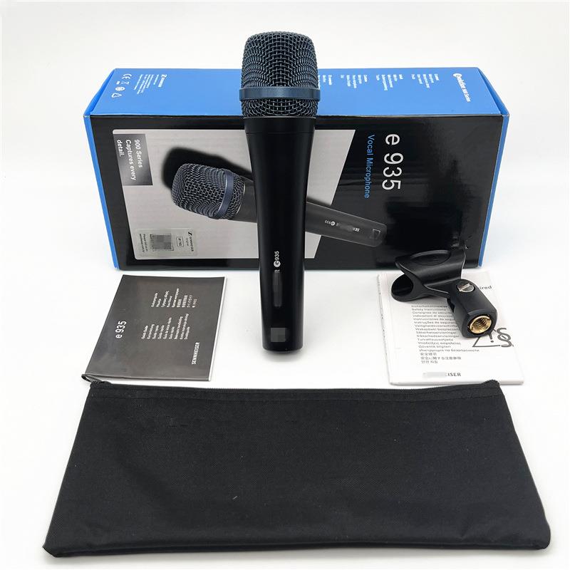 新款E935有线麦克风专业舞台演出家用卡拉OK网络直播手持动圈话筒