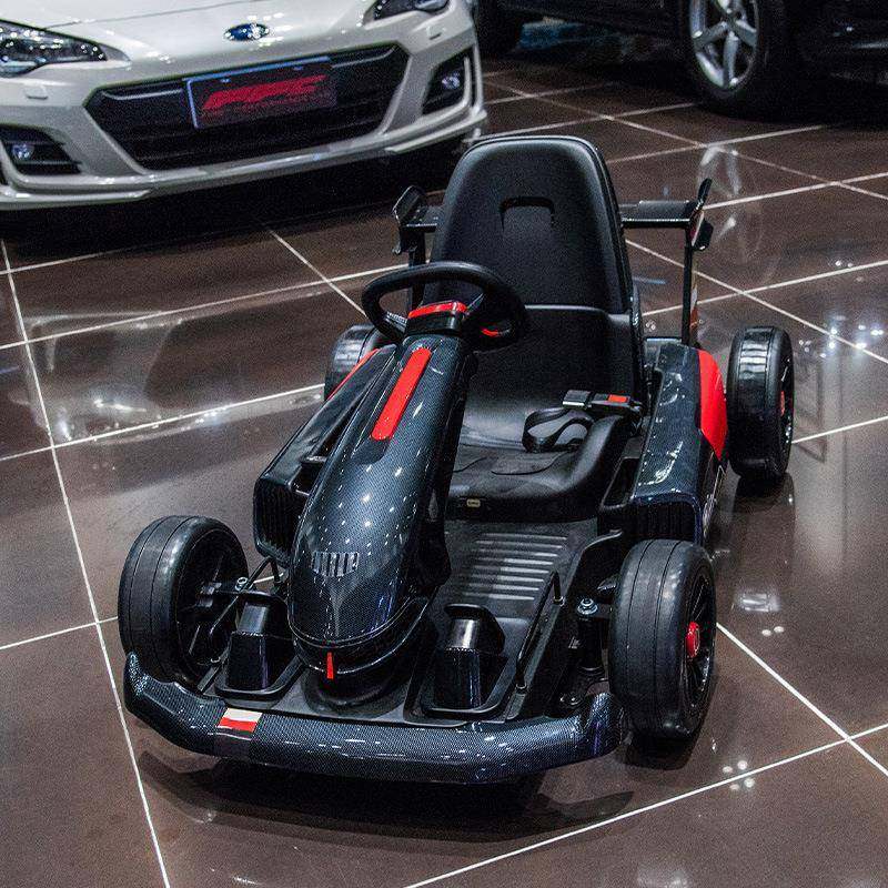 儿童电动漂移卡丁车遥控四轮汽车可坐大人小孩宝宝男女玩具车防撞