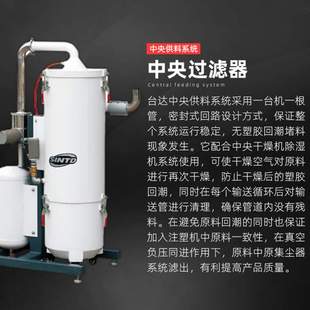 臺達塑膠機械中央過濾器TCSF無塵塑料智能化中央供料系統(tǒng)工廠直銷