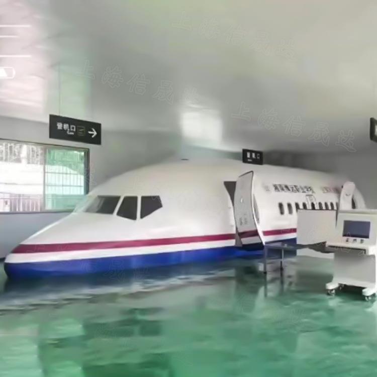 飞机模拟舱制作大型航空教学模型客机餐厅民宿商业美陈装饰