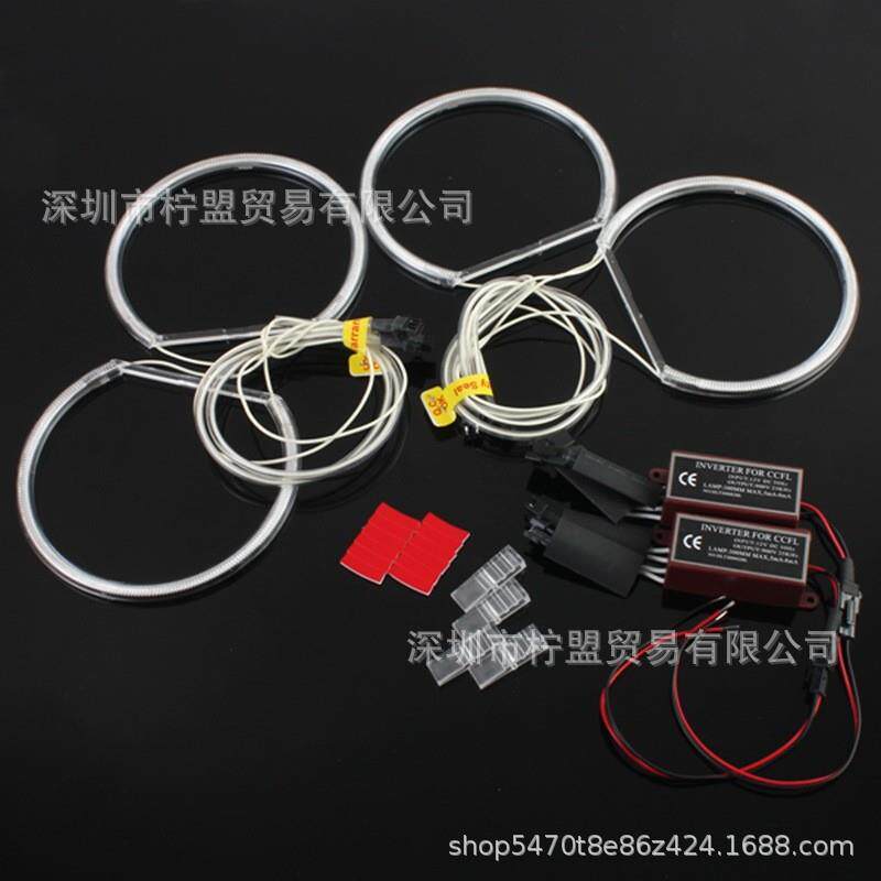 宝马BMWE46E36E39专用COB天使眼光圈改装CCFL天使眼套装4*131