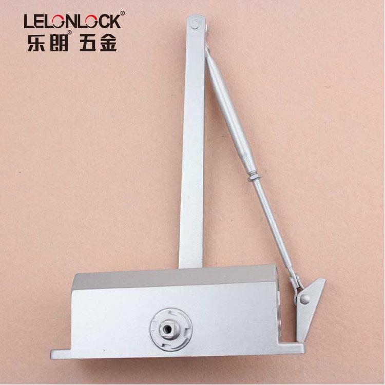 缓冲液压明装自动关门器防火门通道门用90度定位方背闭门器