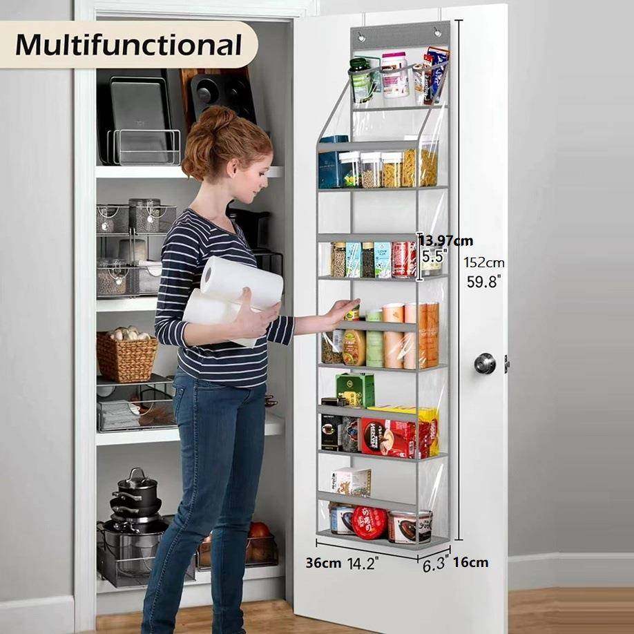 透明PVC门后储物挂袋纱线棒针毛线多层壁挂杂物整理收纳挂袋,基础建材,脚轮/万向轮,淘宝优惠券,粉丝福利购,淘宝优惠卷