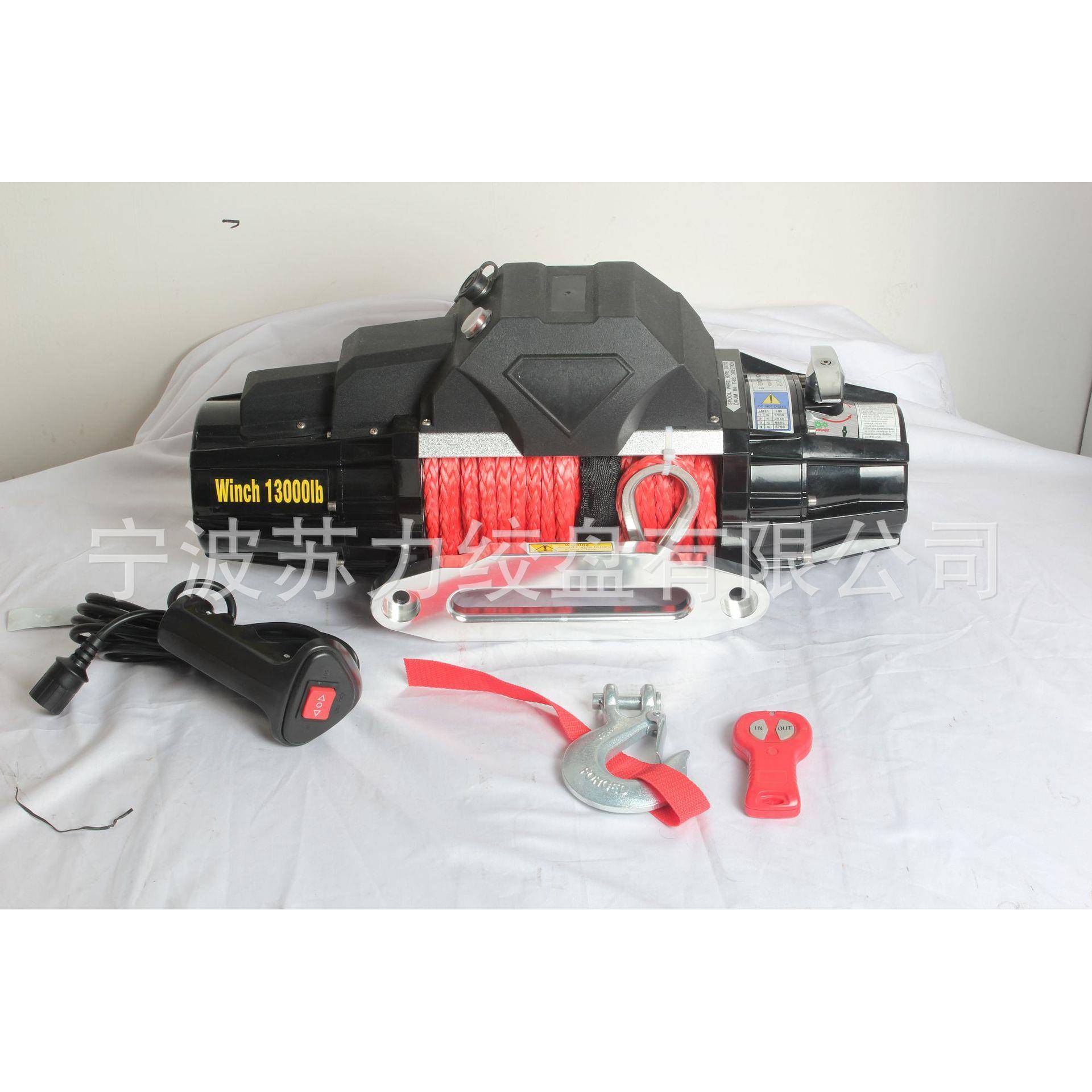 13000磅绞盘winch越野车外置绞盘电动绞盘牵引机汽车绞盘