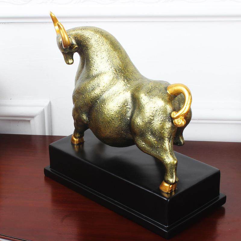 欧式复古机器牛树脂工艺品桌面创意摆件客厅卧室电视柜装饰工艺品,电子/电工,接线端子,淘宝优惠券,粉丝福利购,淘宝优惠卷