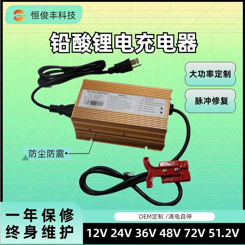 铅酸电池叉车电摩充电器24V10A12V15A12V10A48V5A48V3A原厂