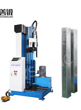 1500mm风管方管通风管道液压立式合缝机铝型材自动化液压驱动