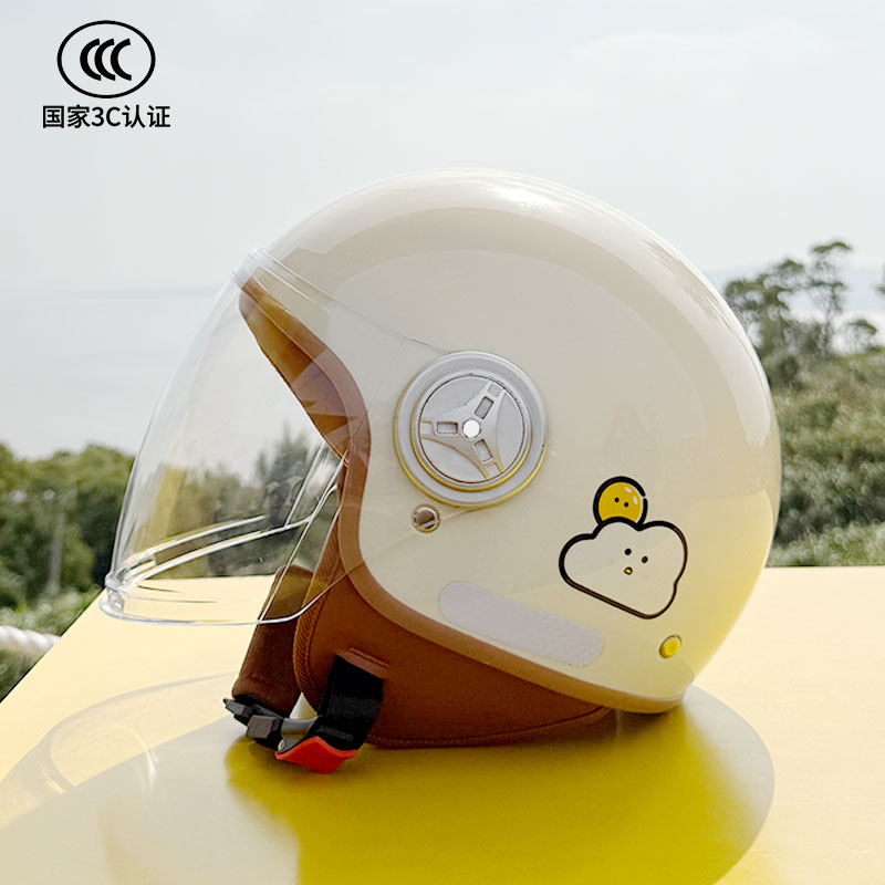 mechh电动车头盔夏季防晒